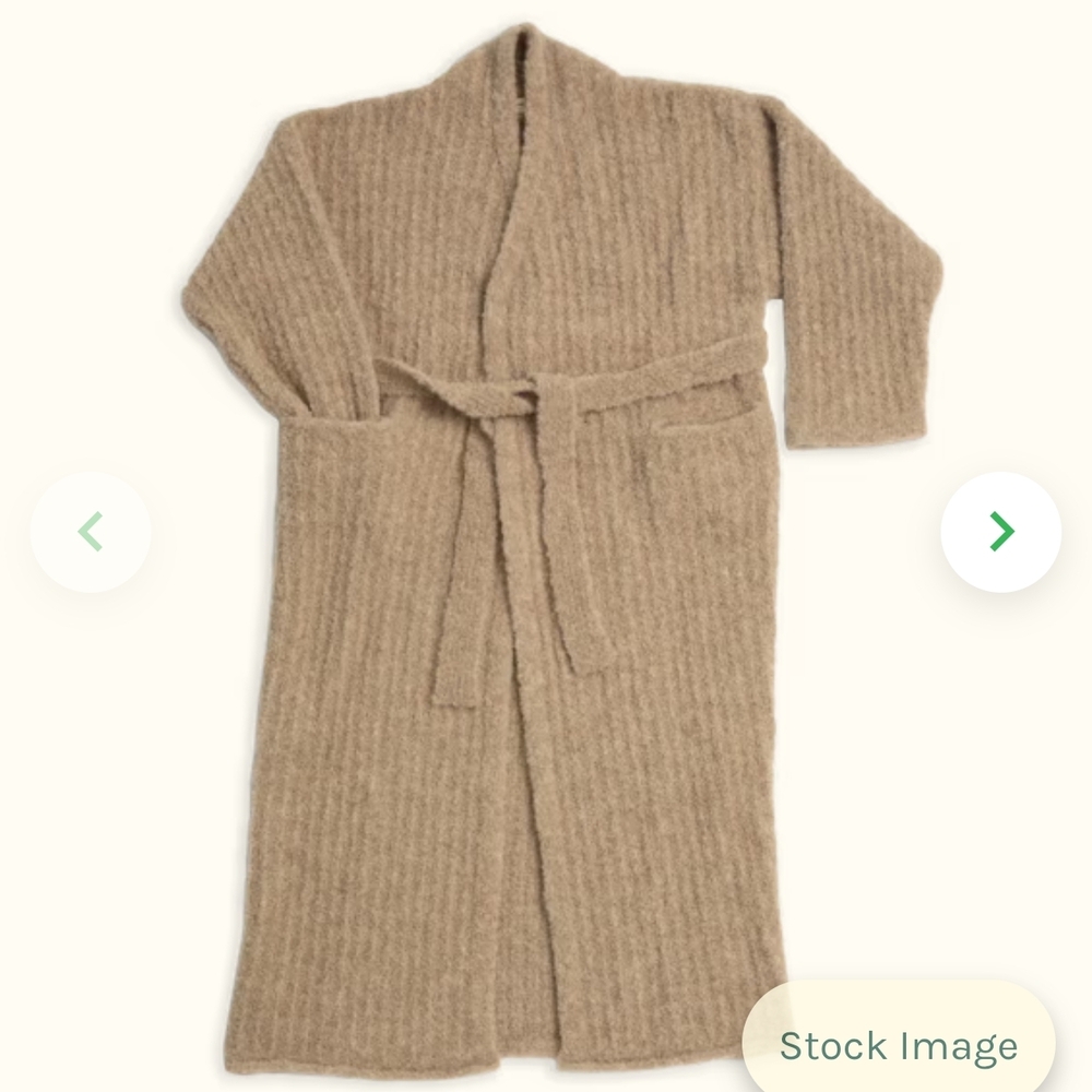 James Street Co Ty Robe Coat oat m